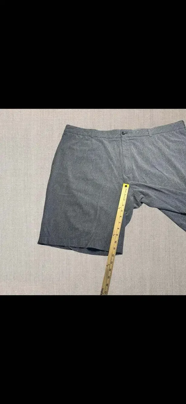 Walter Hagen 11 Majors Men’s Performance Golf Shorts Gray 46 Stretch Flat Front